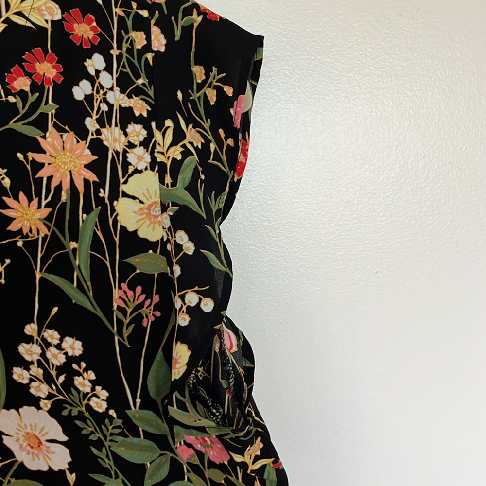 Loft Floral Print Top - Picture 3 of 5